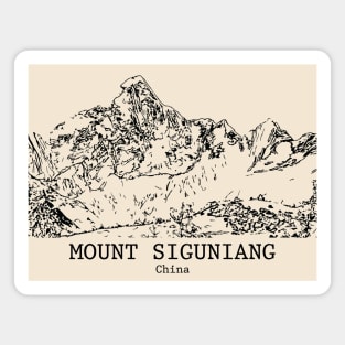 Mount Siguniang - China Magnet